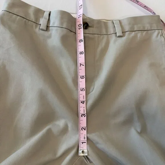 Brooks Brothers Boys Sz 16 Khaki Tan Beige Classic Chinos Sunday School Uniform - Picture 8 of 13